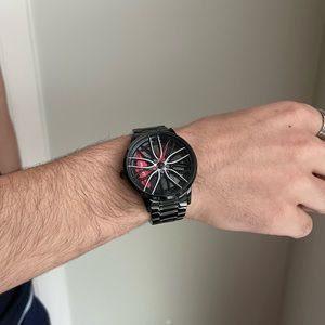 Men’s luxury automotive-inspired watch (Magnus)
